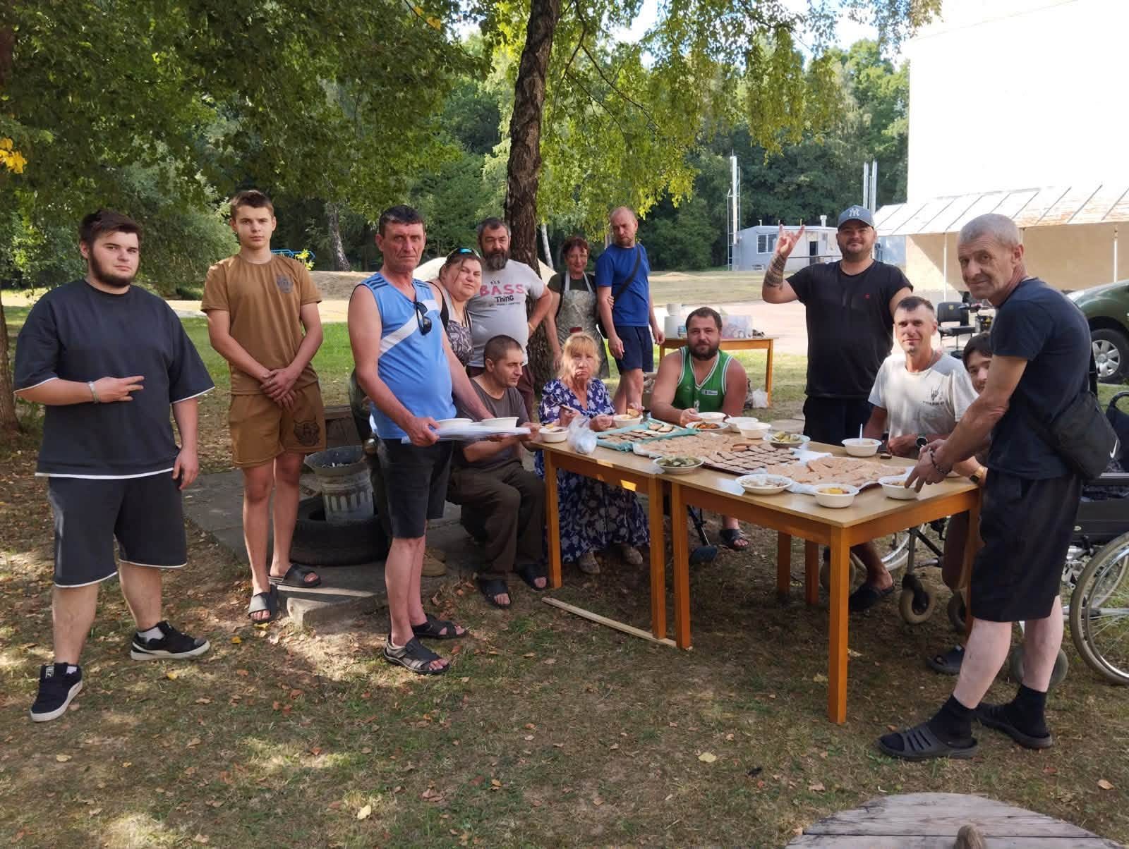 У Моршині підтримали військових на реабілітації