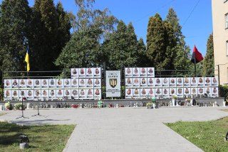 На Стрийщині відкрили пам’ятні знаки Героям