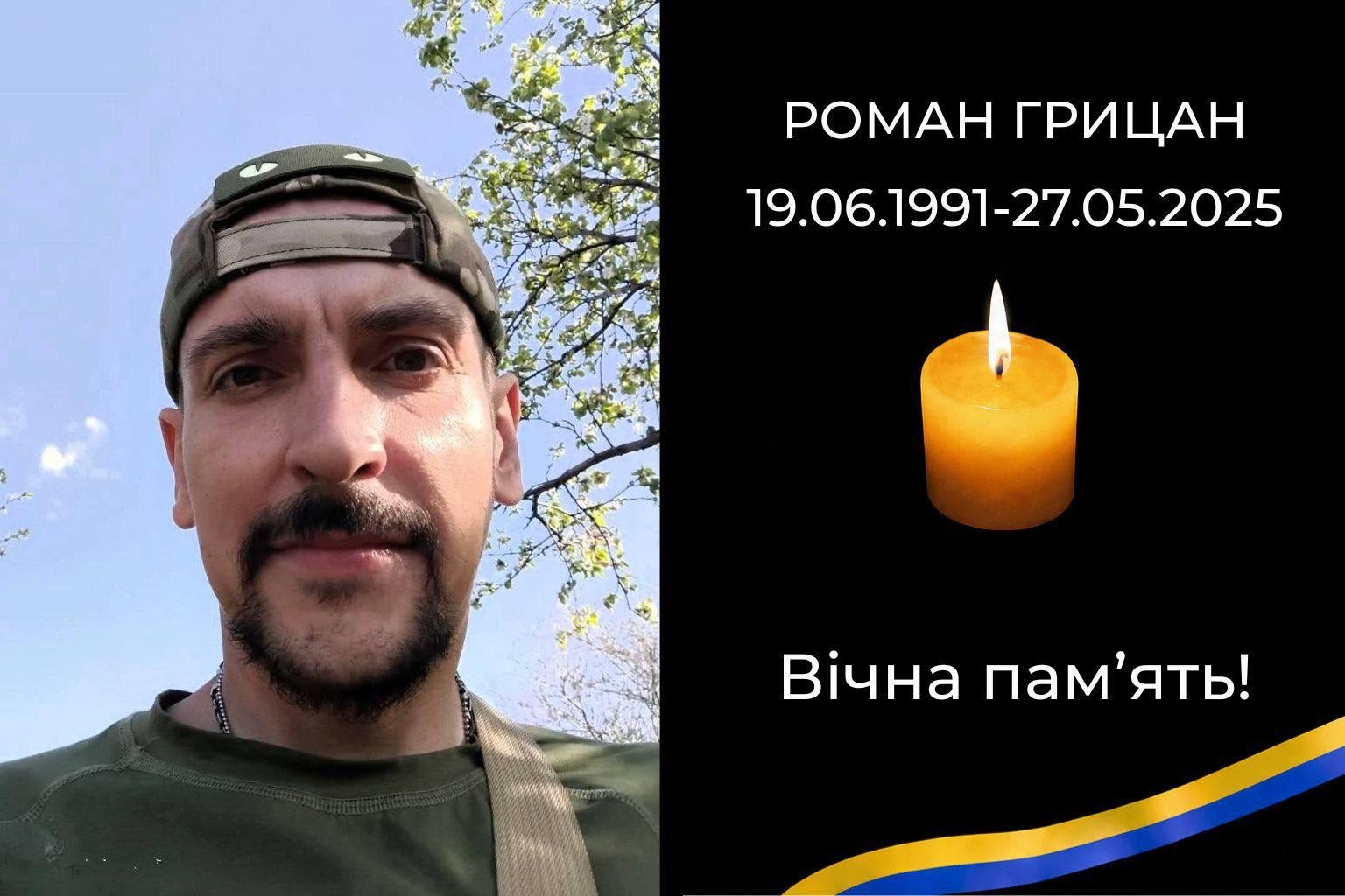 Похорон Романа Грицана: план церемонії