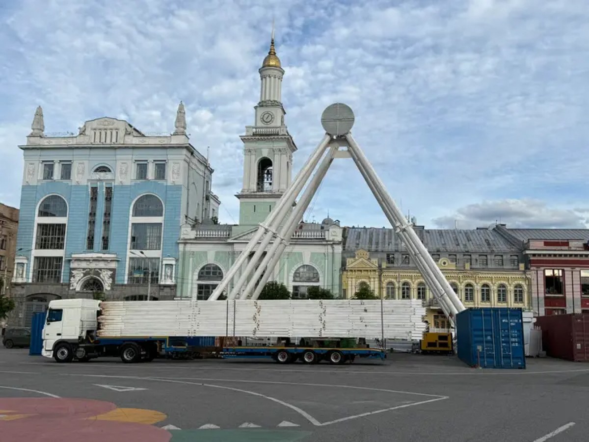 Після демонтажу з Подолу оглядове колесо планують встановити у Трускавці - Life.Kyiv.ua