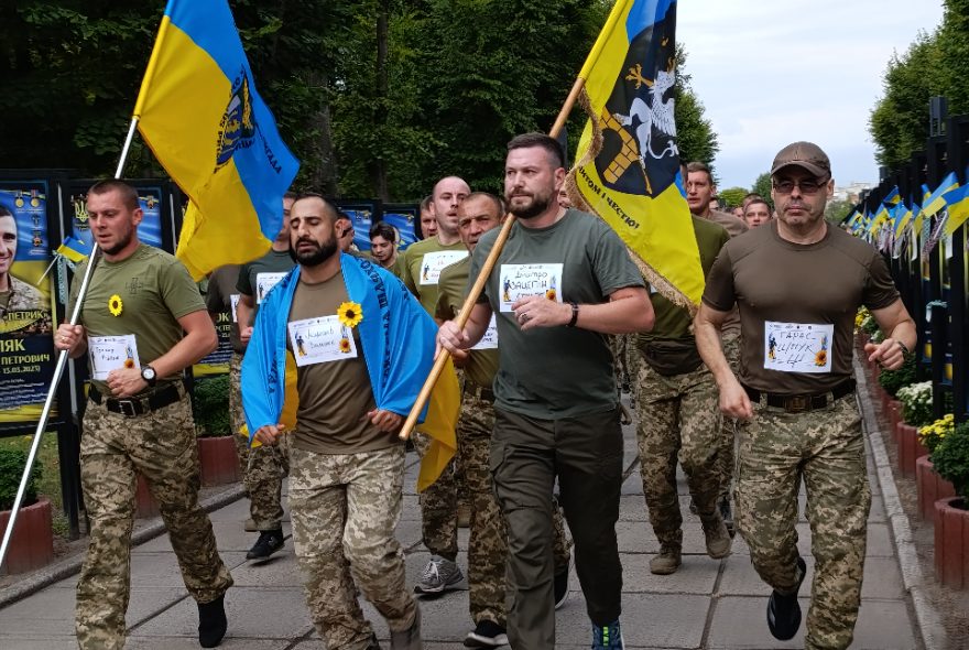 У Шептицькому відбувся забіг пам'яті загиблих воїнів