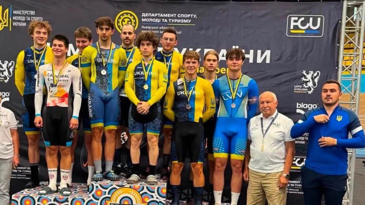 Дрогобицькі велосипедисти здобули три медалі на чемпіонаті України