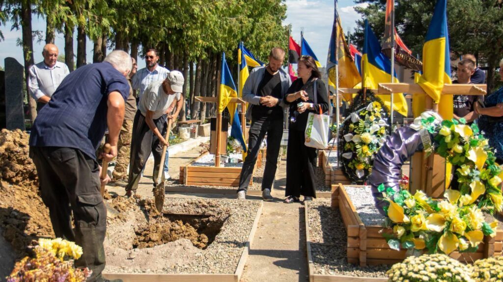 У Трускавці двічі поховали Андрія Доброновського