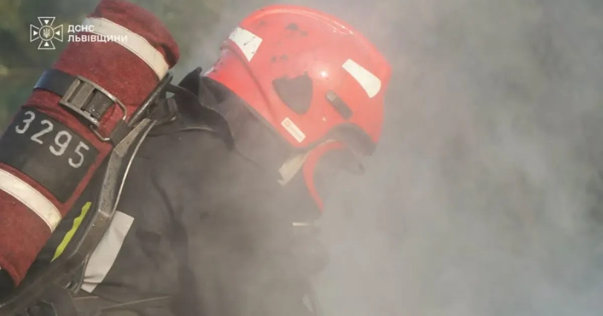 Пожежа в Шептицькому районі: постраждала жінка