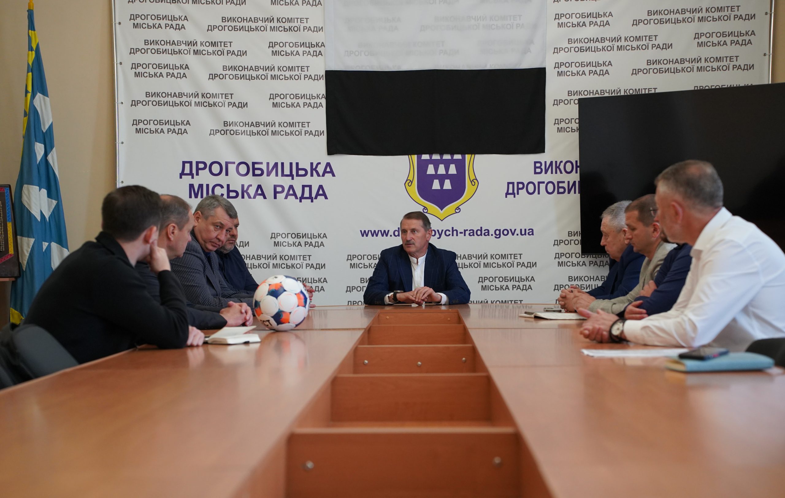 Футбол – як невід’ємна складова розвитку міста: Дрогобич відвідали представники Української асоціації футболу - Дрогобицька Міська Рада