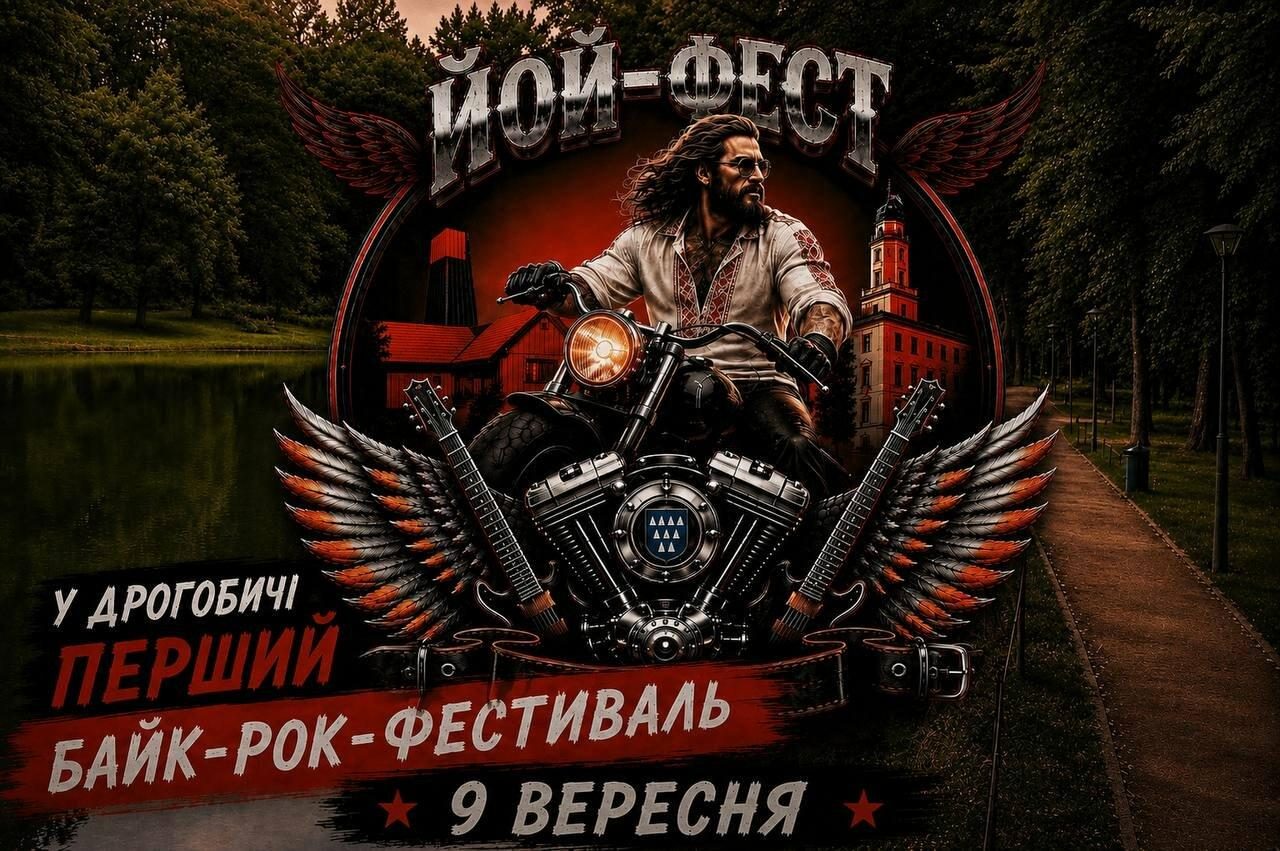 У Дрогобичі відбудеться байк-рок фестиваль з благодійною метою