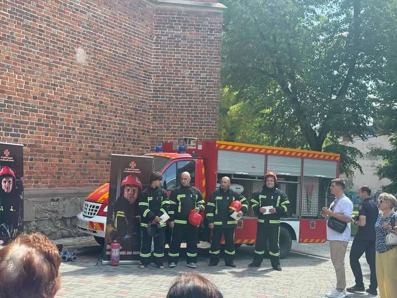 У Дрогобичі створили добровільну пожежну команду при костелі Святого Варфоломія
