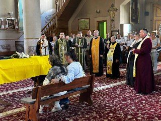 У Стрию попрощалися із Захисником України Аркадієм Шафієвим. Він був родом із Донеччини. Поховали його на Алеї Слави.