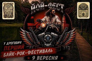 У Дрогобичі 9 вересня відбудеться мотофестиваль «Йой-Фест»
