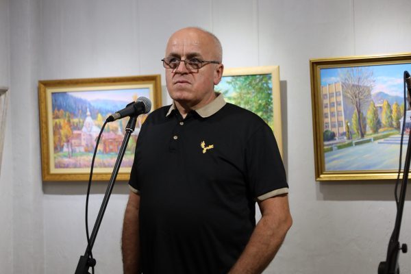 У Бориславі відкрилася виставка живопису Романа Ющака