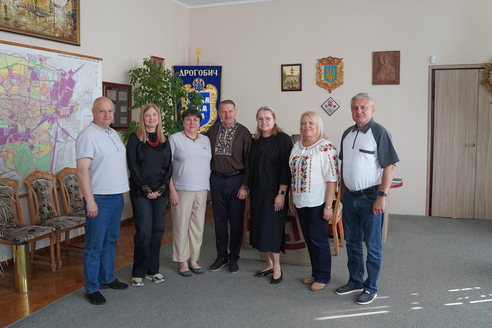 Дрогобич відвідала делегація з Хорватії