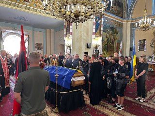 У Стрию попрощалися із Захисником Дмитром Мироновим