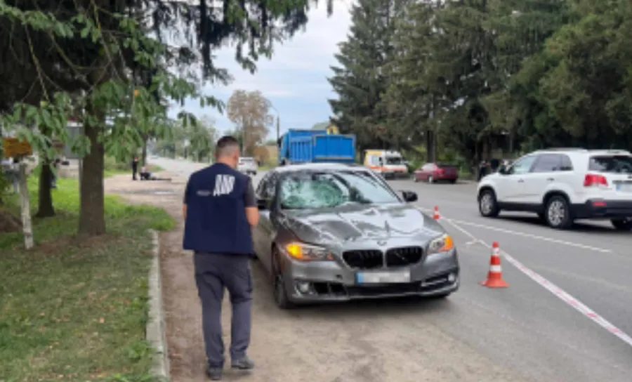 У Самборі поліцейський у стані сп'яніння насмерть збив велосипедиста.
