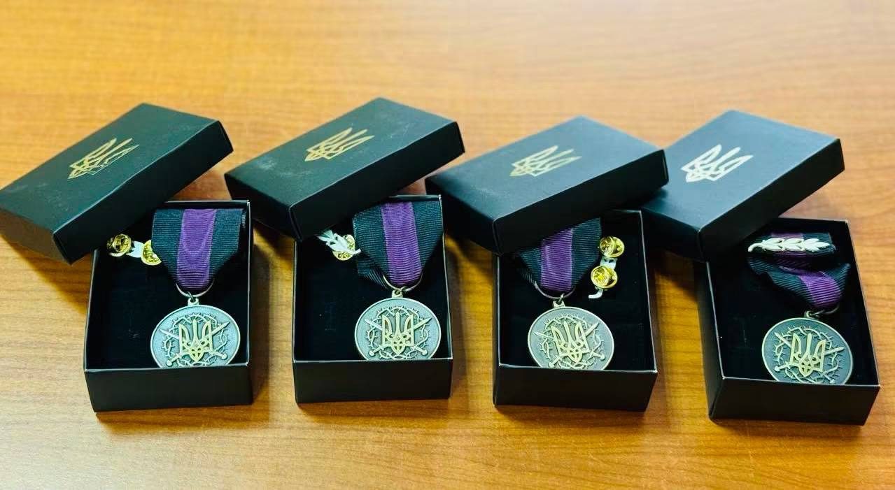 Захисників Самбірщини нагородили медалями «За поранення»
